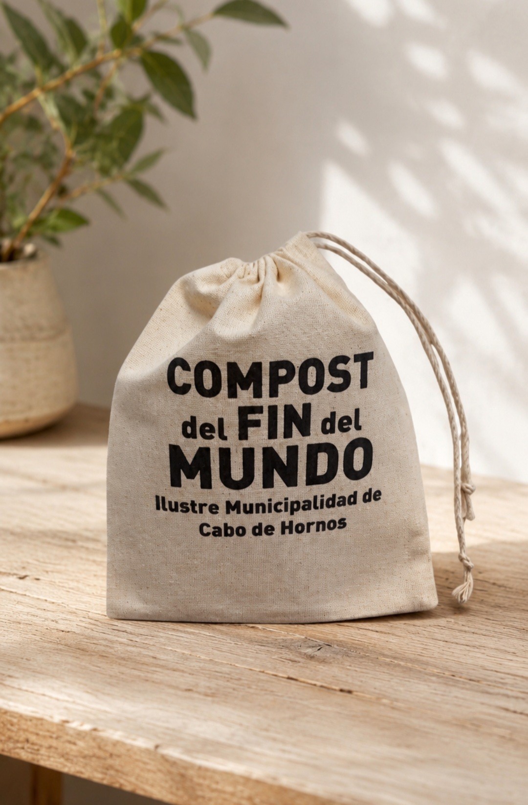 Pack 100 bolsas algodón 20x15cm cordón simple personalizadas.